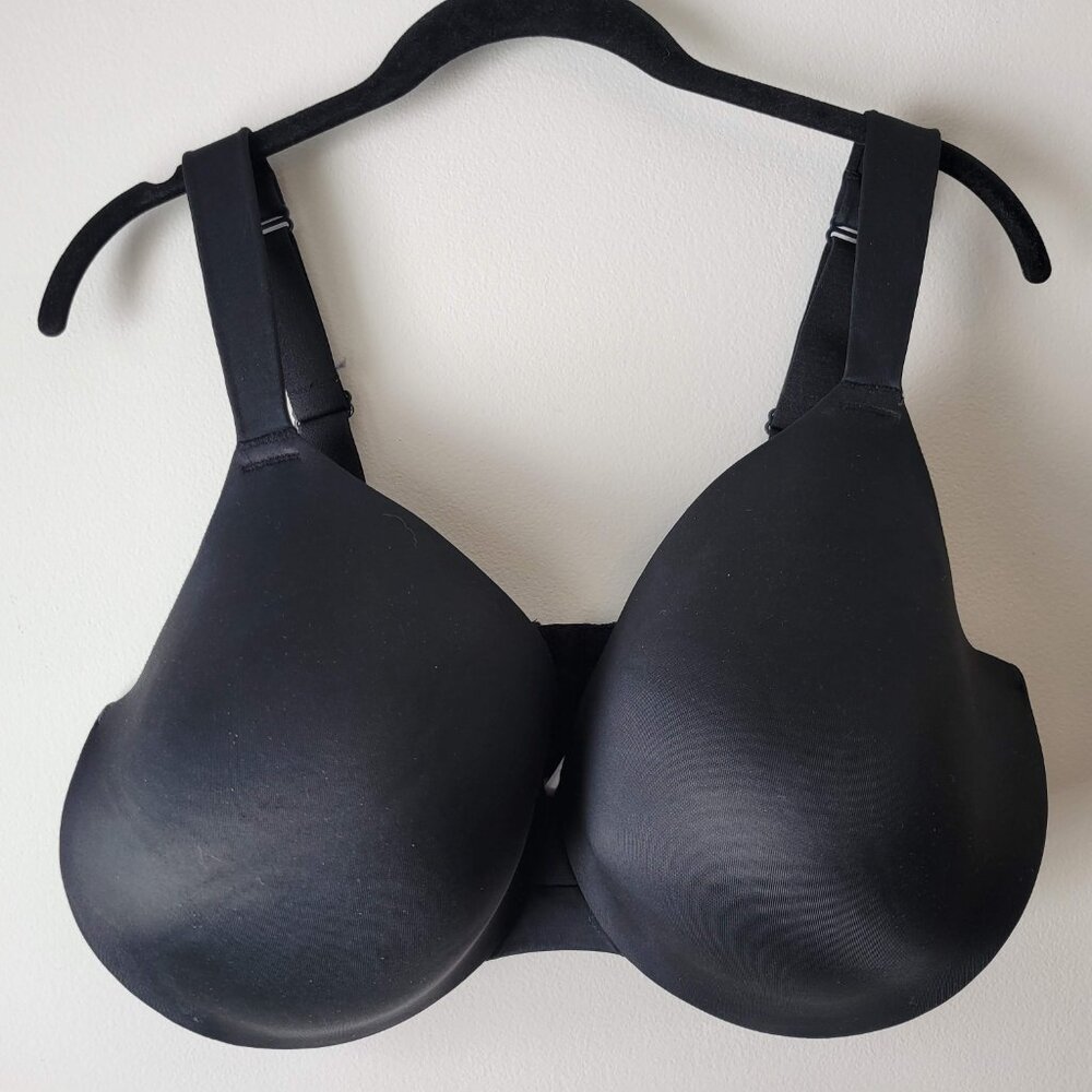 Cacique Bra, Full Coverage, Black, Underwire, 42DDD